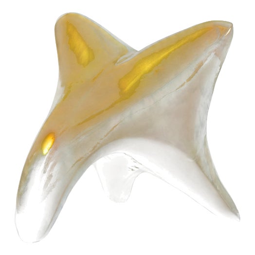 Mosquito in Gold of the Neo Habitat Sculptural Object by Caspi Ceramics Nl For Sale