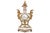 19th C. French Louis XVI Sèvres-Style Porcelain & Ormolu Mantel Clock, Signed Theodore B. Starr Ny For Sale - Image 18 of 18