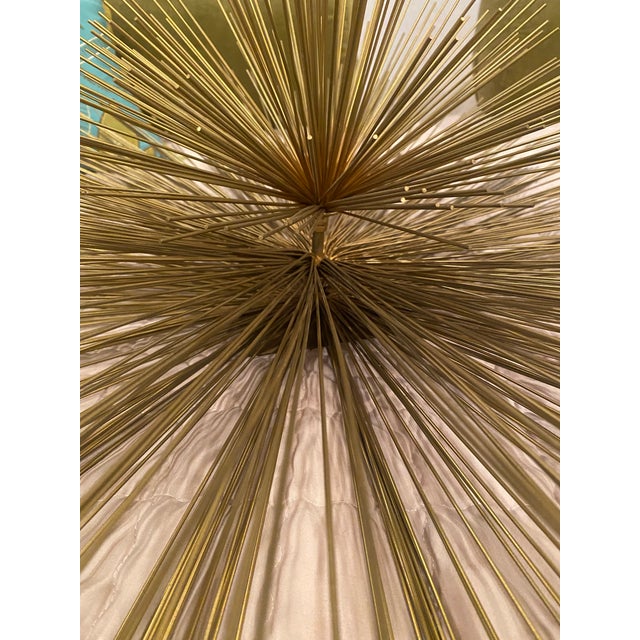 Curtis Jere Vintage 1960s Curtis Jere Sunburst Wall Sculpture For Sale - Image 4 of 6