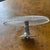 Hollywood Regency Arthur Court Designs Cast Aluminum and Ribbed Glass Epergne or Pedestal Platter For Sale - Image 3 of 13