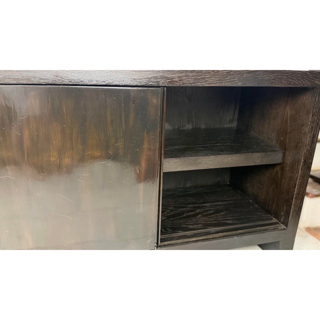 Rh 80" Wyeth Carbonized Split Bamboo Sideboard: For Sale - Image 10 of 12