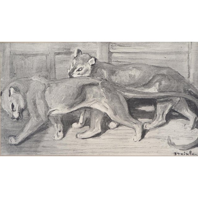 Théophile Alexandre Steinlen, Les Fauves, Lithograph For Sale - Image 6 of 6