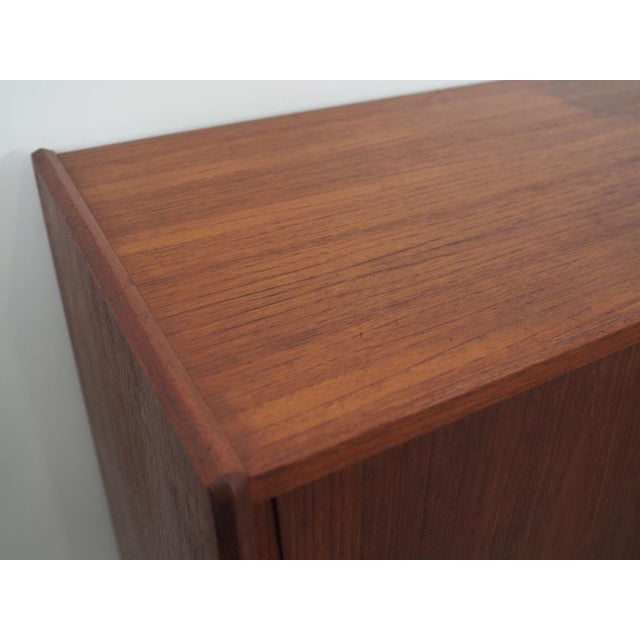 Teak Highboard, Danish Design by Børge Seindal for Westergaard from P. Westergaard Mobelfabrik, 1960s For Sale - Image 9 of 18