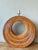 Gabriella Crespi Vintage Boho Monumental Pencil Reed Circle Lamp For Sale - Image 4 of 12