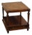 Ethan Allen Collectors Classics 22" Pecan Rectangular Accent End Table W. Olive Ash Burl Veneer 13-8512 For Sale