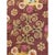 1840s Burgundy Ground Floral Antique European Neoclassical Aubusson Round Rug For Sale - Image 4 of 6