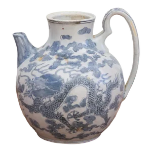 Antique Chinese Dragon Wine Jug