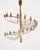 Metal Mid-Century Modern Brass Spiral Chandelier by Gino Sarfatti for Arteluce, Italy, 1970s For Sale - Image 7 of 13