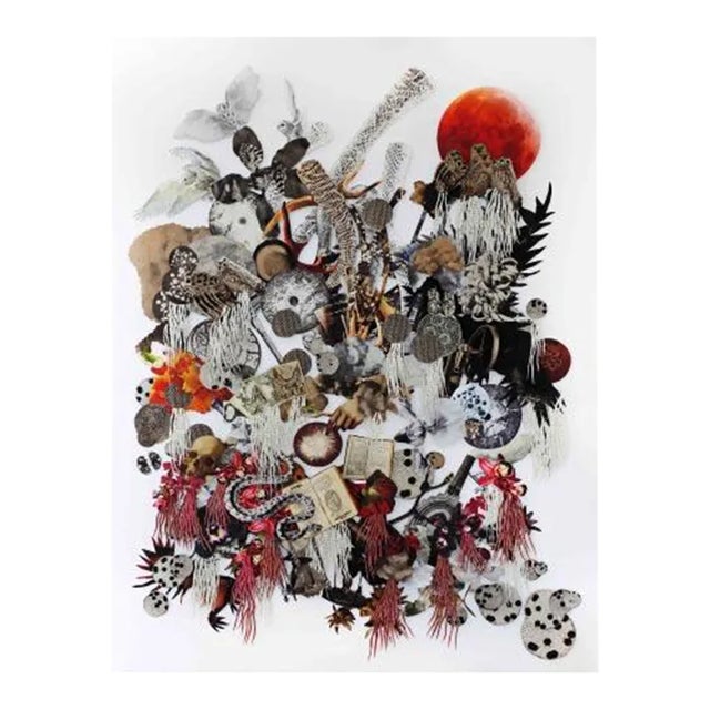 "Natural Philosophy / the Alchemists" Original by Barbara Wildenboer, Hand-Cut Paper Sculpture the Frankenstein Collection For Sale