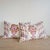 2020s Mally Skok Ikat Crazy Pink Lumbar Pillows For Sale - Image 5 of 6