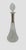Mid 20th Century Cut Crystal Wine or Liquor 11 1/2 Decanter With Silver Metal Collar Diamond and Fan Cut Pattern For Sale In Washington DC - Image 6 of 12
