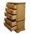 Broyhill Premier Early American Country Style Solid Oak 37" Chest on Chest 6510-41 For Sale In Kansas City - Image 6 of 13