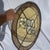 Large Vintage Round Slag Stained Glass and Beveled Glass Round Panel/Window For Sale - Image 6 of 11
