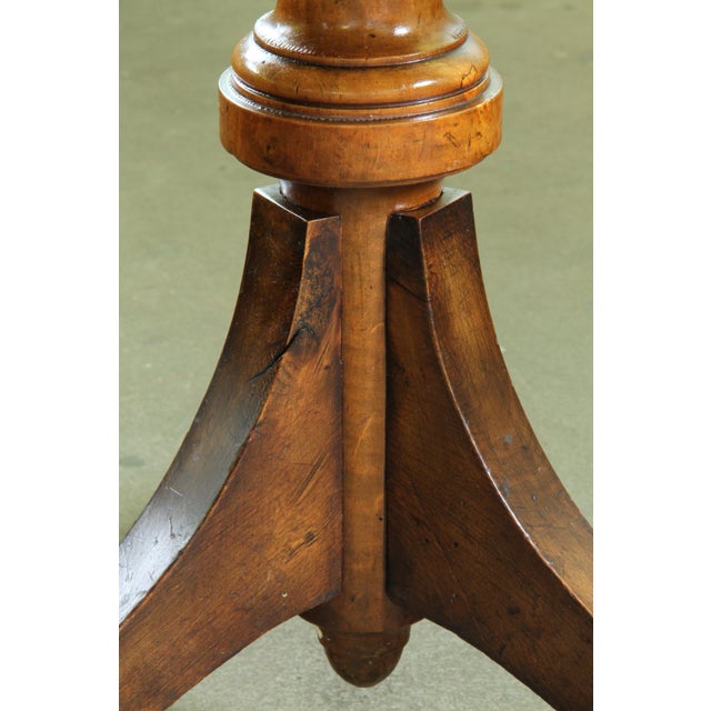 Antique Chairs and Canterbury Side Table, 1870s, Set of 3 For Sale - Image 10 of 18