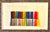 1970s Original Signed 47" Tom Graboski "Long Patch Rainbow" Watercolor Paper Sculpture, Framed For Sale In Denver - Image 6 of 17