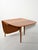 Scandinavian Folding Table with Two Extensions, 1950s For Sale - Image 10 of 13