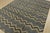 Contemporary Chevron Rug 8'1'' X 10'1'' Gray Blue Wool Contemporary Hand-Knotted Carpet For Sale - Image 3 of 12