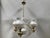 Gilt Chrome and Glass Chandelier, 1970s For Sale - Image 9 of 18