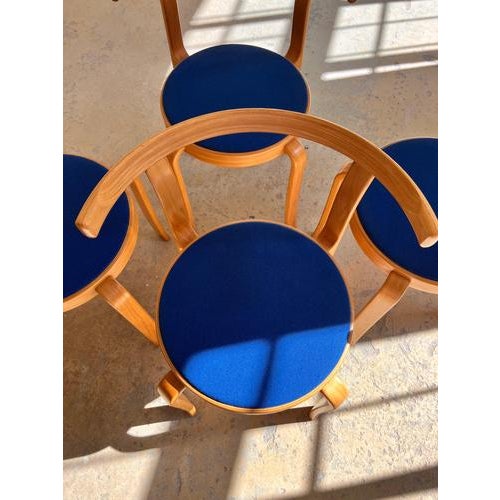 Magnus Olesen Series 8000 Armchair in Beech by Thygesen & Sørensen for Magnus Olesen For Sale - Image 4 of 11