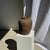 1980s Borneo Vase in Beige Terracotta, 1980s For Sale - Image 5 of 9