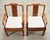 Pair of Chinese Export Ming Dynasty-Style Hardwood Armchairs For Sale - Image 4 of 18