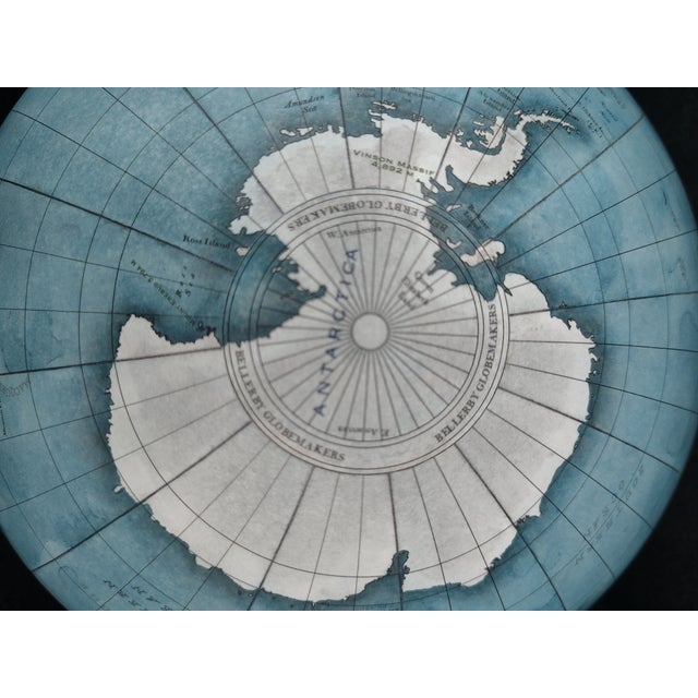 Art Deco Bellerby & Co. Globemakers 2017 NetJets Commission Mini Desk Globe For Sale - Image 3 of 11