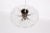Mid-Century Swedish Ceiling Lamp by Carl Fagerlund for Orrefors For Sale - Image 3 of 4