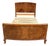 Art Deco Figured Walnut Double Bed, 1930s For Sale