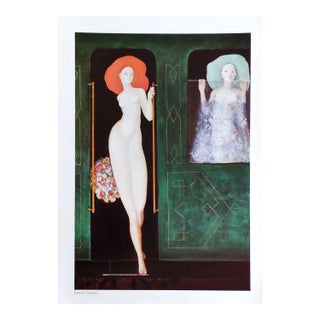 Leonor Fini Photogravure Vesper Express 1980 For Sale