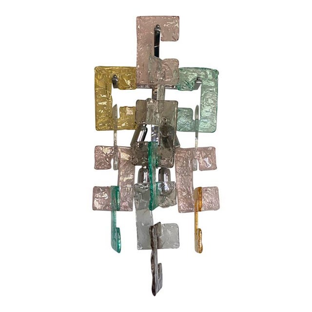 Multicolors Handmade C Wall Sconce by Simoeng For Sale - Image 13 of 13