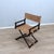Vintage Bamboo and Leather Director's Chair from McGuire, 1950s For Sale - Image 15 of 15