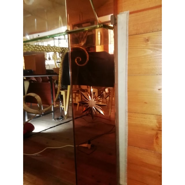 1950s Mirror with Console from Cristal Art Turin, Italy, 1950s For Sale - Image 5 of 14