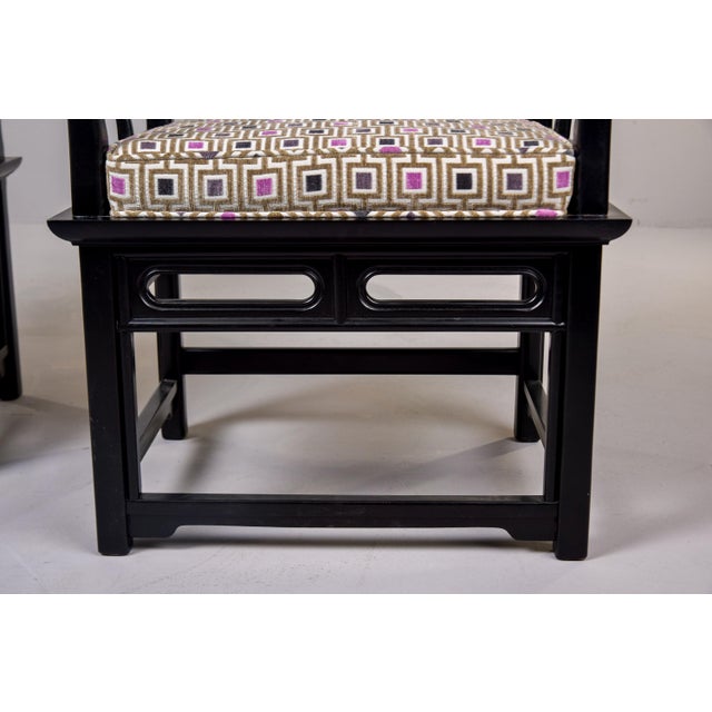 Vintage Century Furniture Chin Hua Collection Chinoiserie Arm Chairs - Pair For Sale - Image 13 of 13