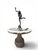 Greek Classical Marble and Bronze Fountain, Naples, 1950s For Sale - Image 9 of 13