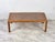 Mid-Century Modern 1970s Danish Teak Coffee Table With Tile Top & Brass Accents For Sale - Image 3 of 10
