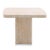 Contemporary Modern Outdoor Faux Travertine Dining Table For Sale - Image 3 of 5