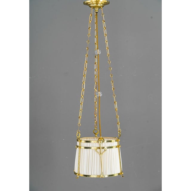 1920s Art Deco Pendant Lamp, Vienna, 1920s For Sale - Image 5 of 18