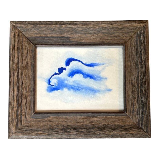 Contemporary Original Abstract Watercolor Painting For Sale