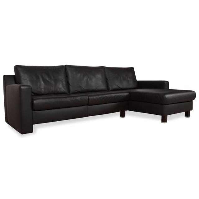 Flex Plus Leather Corner Brown Sofa by Ewald Schillig For Sale - Image 16 of 16