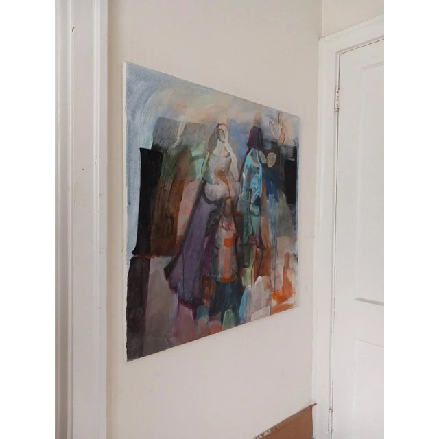 Contemporary "Soul Eccentric" Original Abstract Painting by Andrew Portwood For Sale - Image 3 of 5