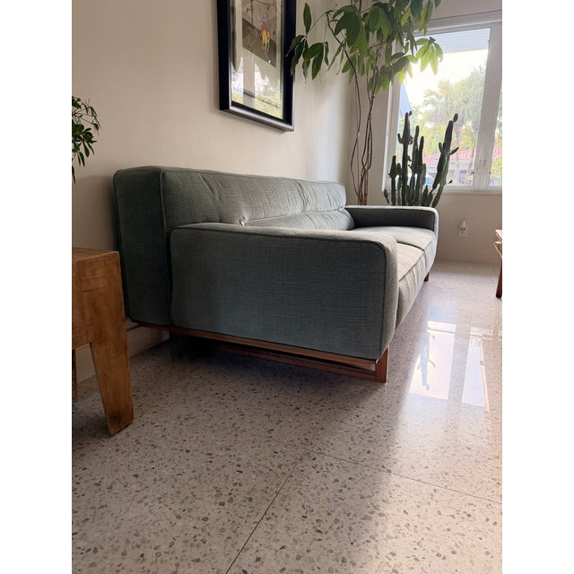 Natuzzi Natuzzi Italia Kendo Designer Sofa | Custom Upholstery | Like New For Sale - Image 4 of 8