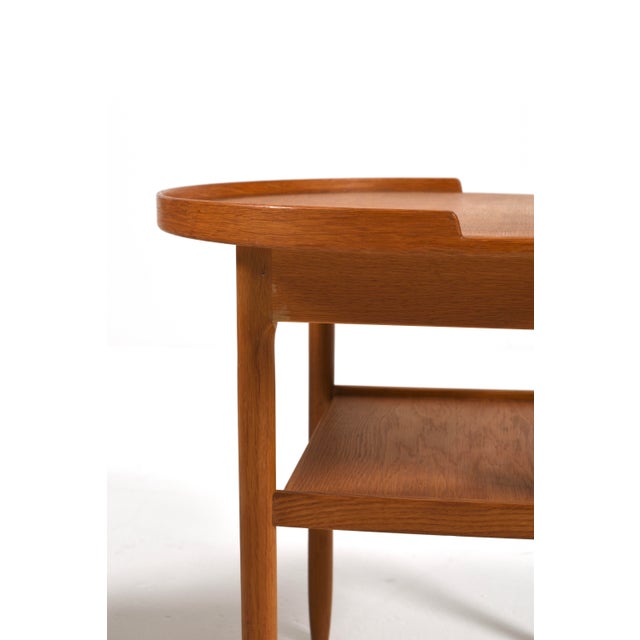 Oak Night Stands by Sven Engström and Gunnar Myrstrand for Bodafors, 1960s, Set of 2 For Sale - Image 13 of 18