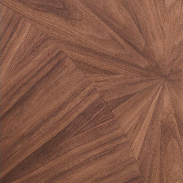 Dresser in Light Walnut Veneer with Decorative Inlay For Sale - Image 9 of 10