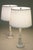 1930s Art Deco Streamline Alabaster Marble Brass Candlestick Table Lamps Italy - a Pair For Sale - Image 10 of 13