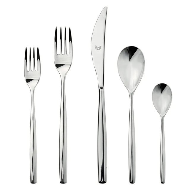 Contemporary Mepra Stiria 20-Piece Flatware Set For Sale - Image 3 of 3