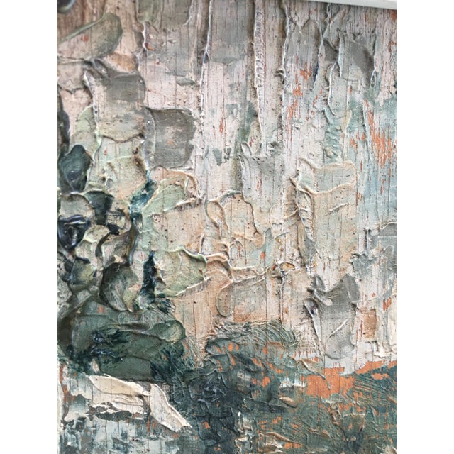 Oil Painting on Wood, Landscape, A. Sega For Sale - Image 6 of 11