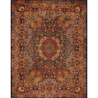 Middle Eastern Hand-Knotted Rug For Sale