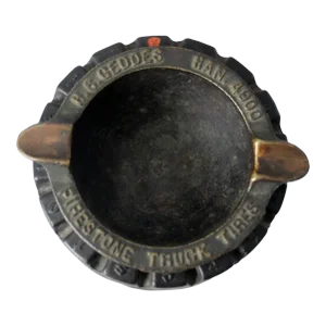 Antique Firestone Tires Advertising Ashtray