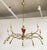 1950's Modern Large 18 Arm Brass Italian Chandelier By Lumi For Sale In New York - Image 6 of 12