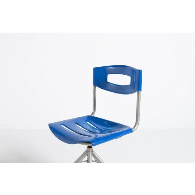 Vintage Industrial Stool For Sale - Image 11 of 16